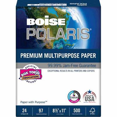 Office Depot/OfficeMax: Pay $8 Get $6 OD Gift Card for 1 Ream Boise POLARIS® 24lb Premium Multipurpose Paper, limit 3