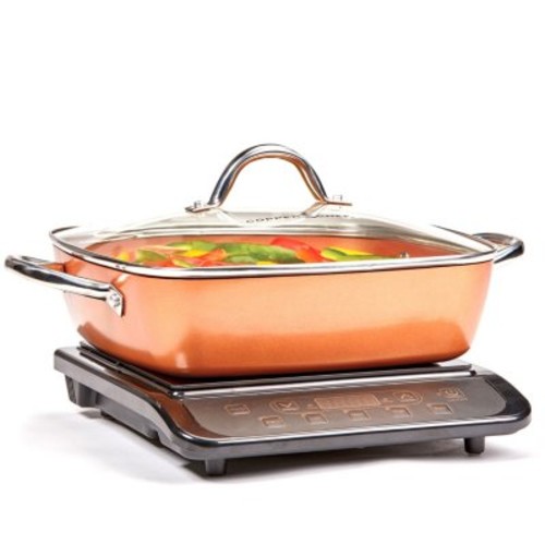 Copper Chef Induction Cooktop Portable With 11 Inch Non Stick