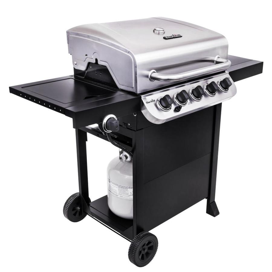 CharBroil Performance 5Burner 40K BTU Gas Grill w/ Side Burner