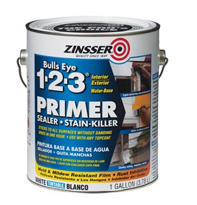 Ace Hardware: 1 Gal. Zinsser Bulls Eye 1-2-3 White Primer & Sealer $16 + Free In-Store Pickup (Also avail $4 MIR for purchases by 7/13)