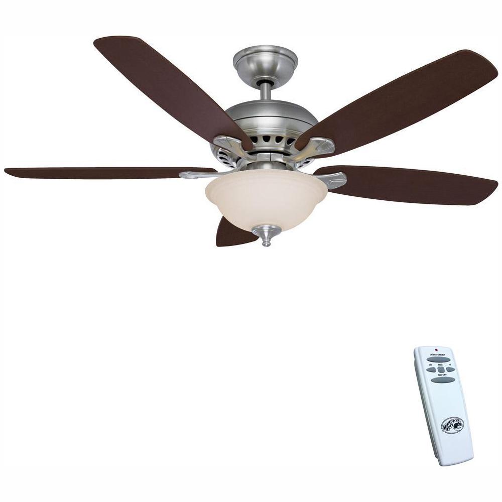 Hampton Bay Indoor Ceiling Fans W Led Light Kits 52 Adonia