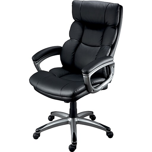 Staples Burlston Luxura Manager Chair, Black $69.99 + Free ...