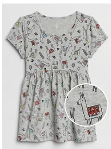 Gap Factory: Extra 40% Off Clearance - Toddler Shirred Tunic $4.18 | Women's Crewneck Swing Dress $6.58, Cardigan $7.78, Skimmer Jeans $9.58 + Free Shipping