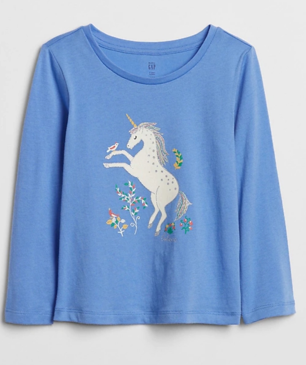 Gap Factory Extra 50 Off Clearance Toddler Graphic Long Sleeve