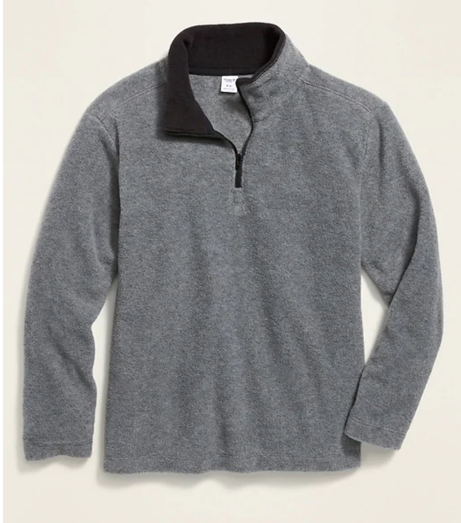 Old Navy: Boys' Uniform Sweater Vest or 1/4 Fleece Pullover: 2 for $8 ...