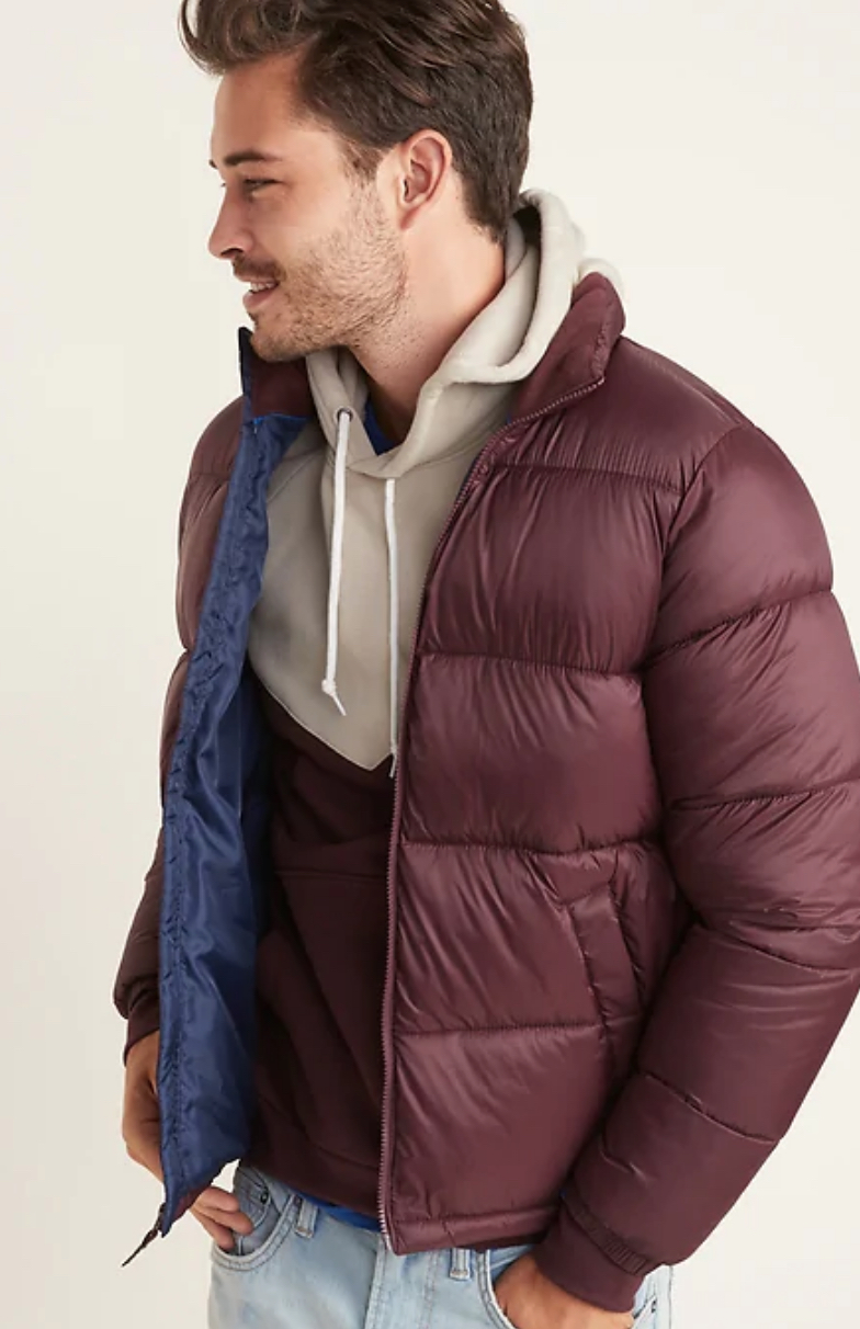 Old Navy Men S Color Blocked Tee 4 90 Frost Free Puffer Jacket Slickdeals Net