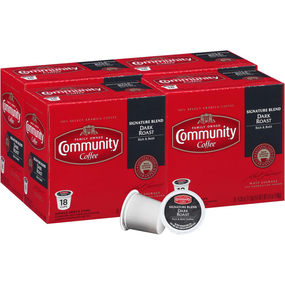 Community Coffee Single Serve K-Cups: 72-Count $22.79, 144-Count $41.74 w/ S&S at Home Depot + Free S/H