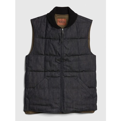 Gap.com: Men's Selvedge Puffer Vest $35.68 shipped & More