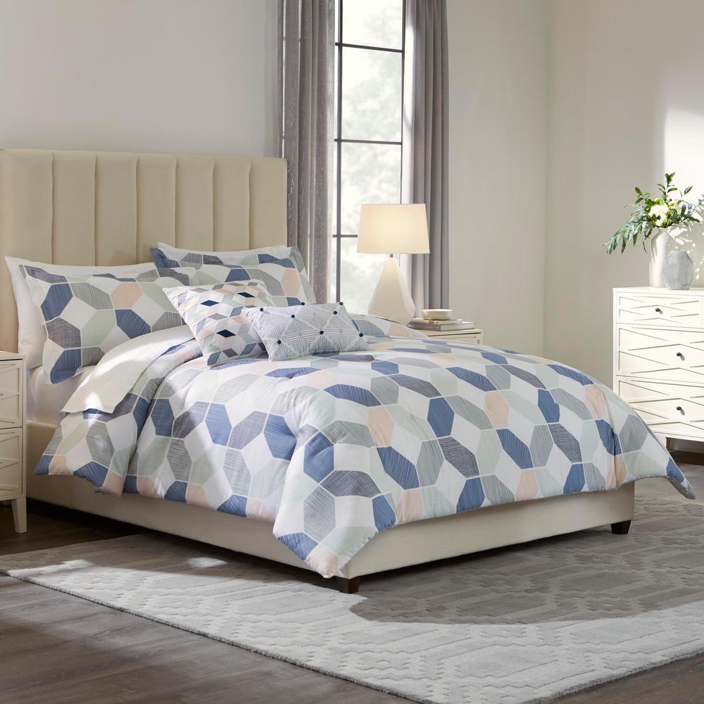 Home Decorators Collection 5 Piece Cotton Comforter Sets Full