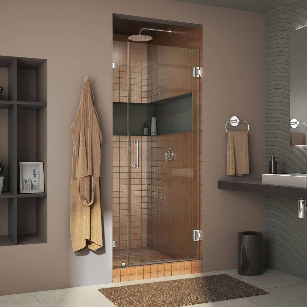 DreamLine Unidoor Lux 34" x 72" Frameless Hinged Shower Doors from $274.12 at Home Depot + Free Store Pickup