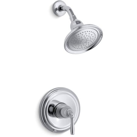 Kohler Devonshire 1-Spray 7 in. Single Wall Mount 2.0 GPM Shower Head in Polished Chrome: Shower Trim $31.19, Tub & Shower Trim $58.64 + FS