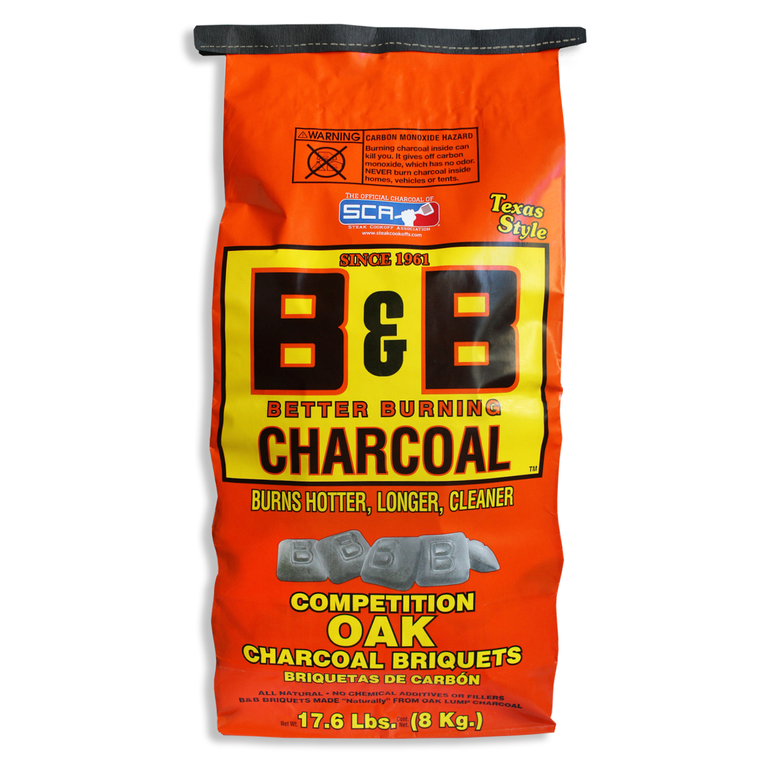 17 6 Lb B B Charcoal All Natural Oak Hardwood Charcoal Briquettes