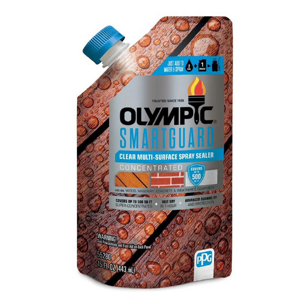 15-Oz Olympic Smartguard Concentrated Multi-Surface Sealant (Clear) $9.98 at Home Depot + FS on $45+