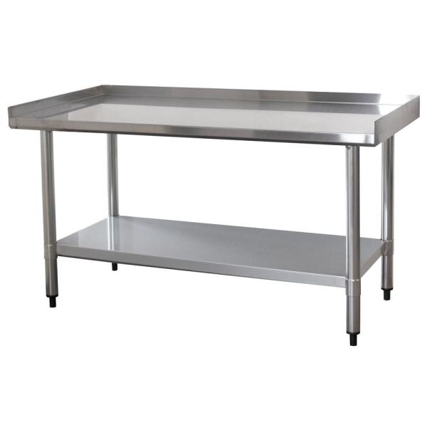 SPORTSMAN 48.25" L x 24" W Stainless Steel Low Work Top  / Food Prep Table $129 + Free Shipping