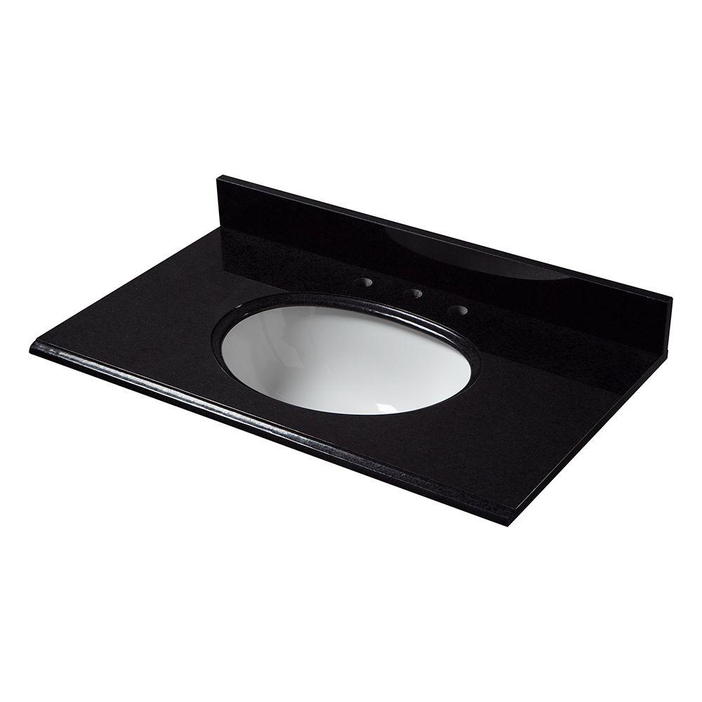 Home Decorators Collection Bathroom Vanities Sale 25 W Black Granite Top