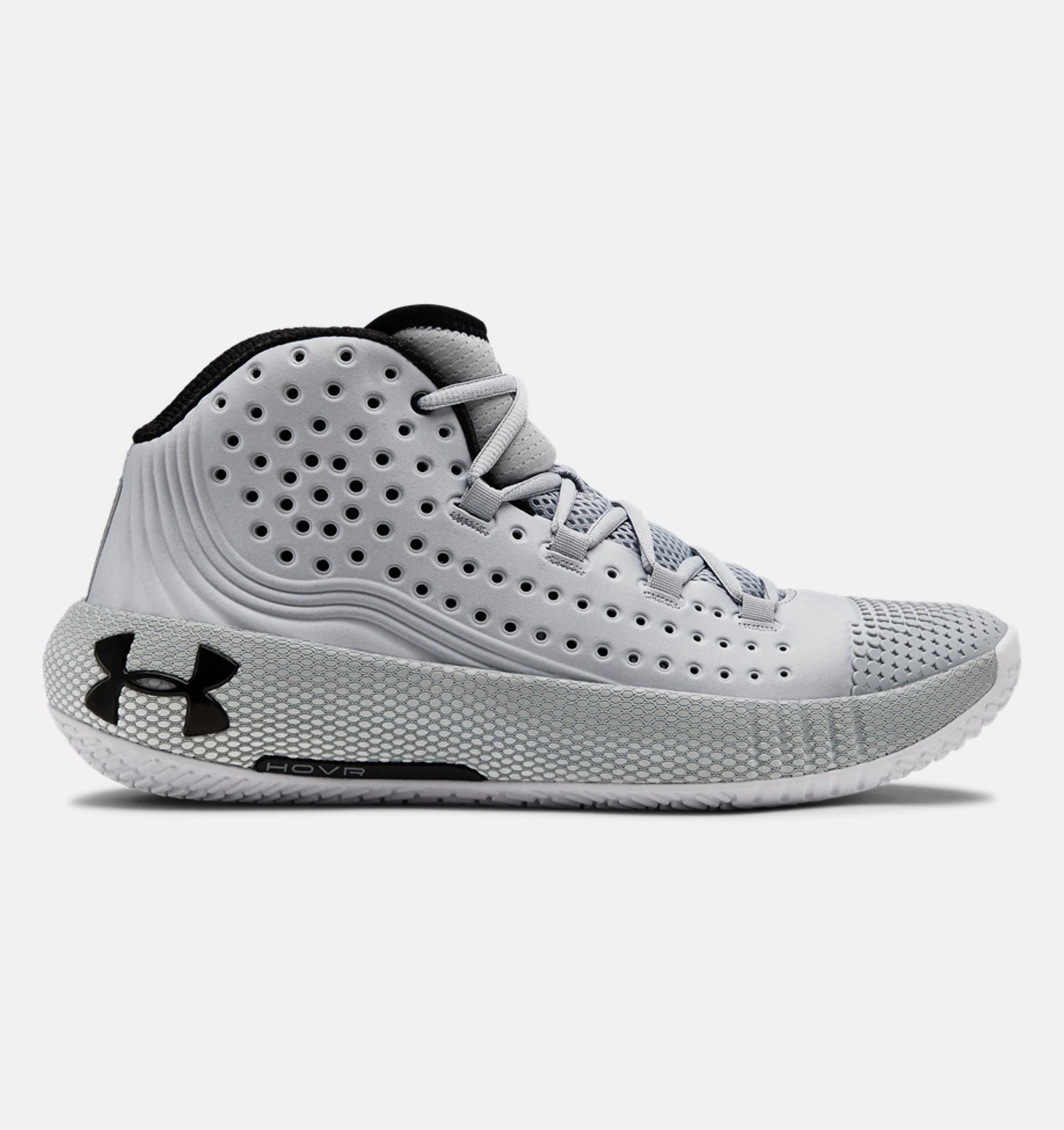 Men's UA HOVR Havoc 2 Basketball Shoes (Mod Gray/White) $61 + Free Shipping