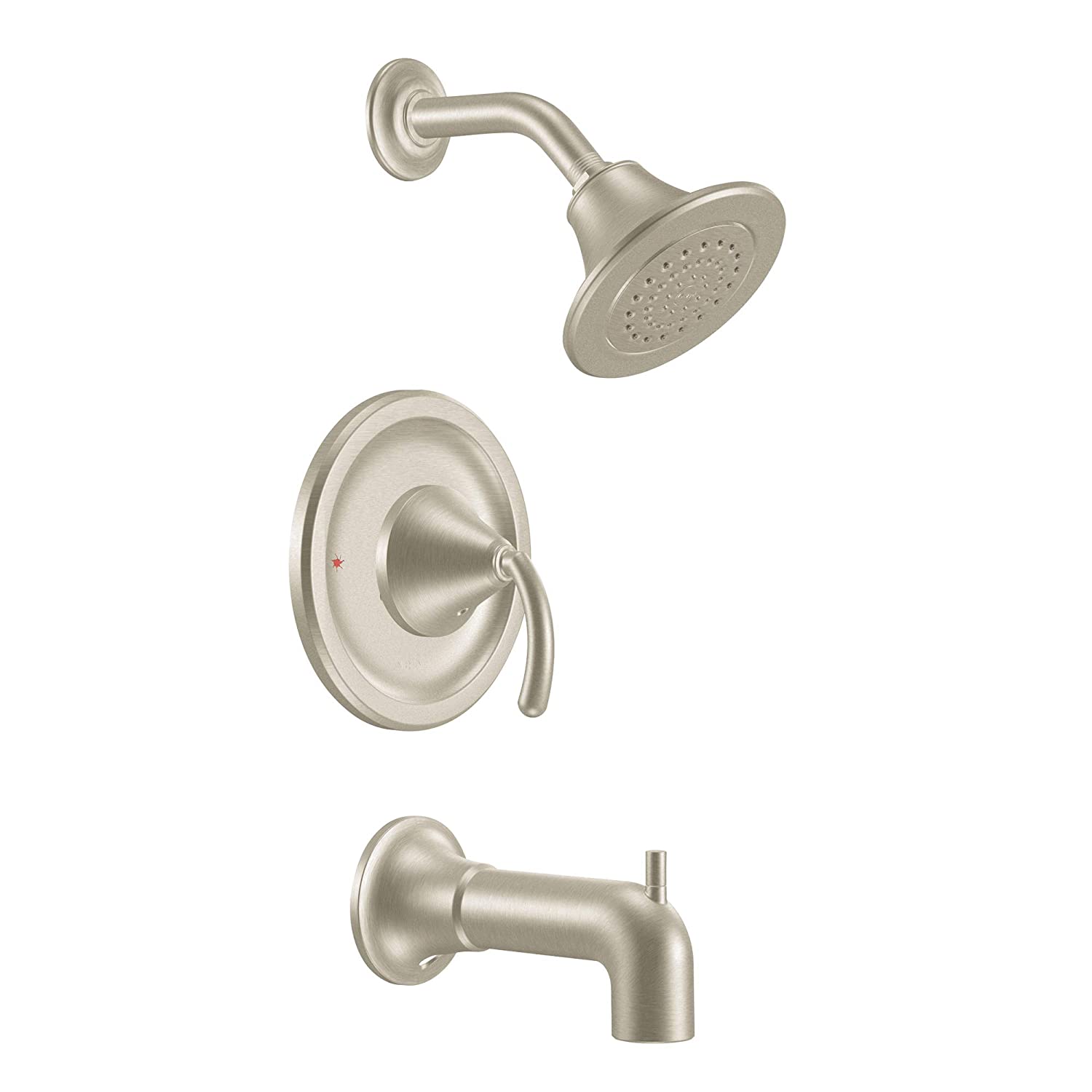 Moen Icon 2.5 GPM Posi-Temp Tub & Shower Trim Kit (Brushed Nickel) Less Valve $97.90 + Free S/H