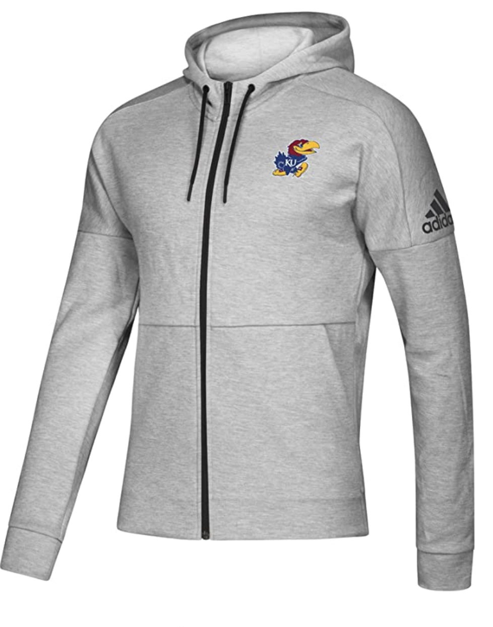 Men's adidas x NCAA Fleece Zip Up Kansas Jayhawks $19.17 & More + FS w/ Prime