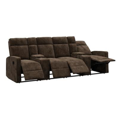 ProLounger 4-Seat Reclining Sofa w/ 2-Storage Consoles $955 + Free S/H