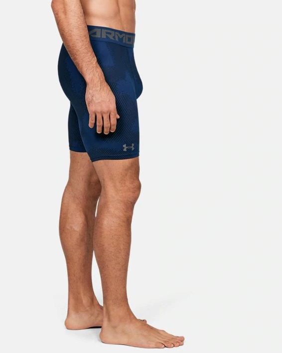 Men's HeatGear® Armour Compression Shorts (Academy / Pitch Gray) $15 + FS w/ ShopRunner