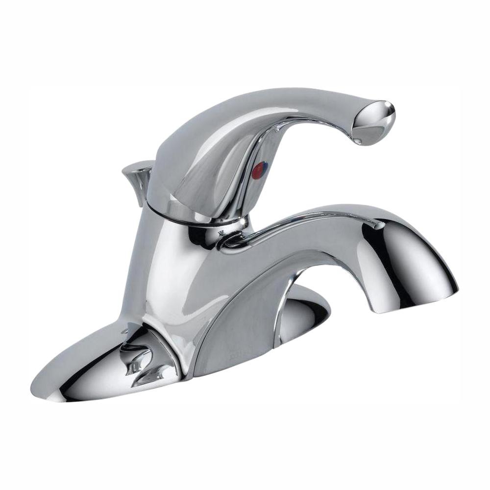 Delta Classic 4 in. Centerset Single-Handle Bathroom Faucet (Chrome) $49 & More at Home Depot