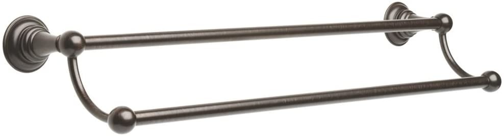 Delta Providence 24-in Double Towel Bar (Venetian Bronze) $13.82 + FS w/ Prime