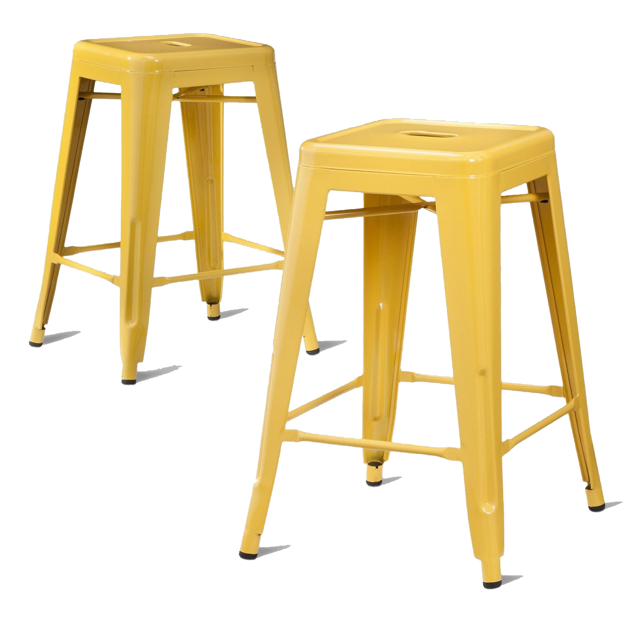Set of 2 Threshold 24" Carlisle Metal Counter Height Barstools (Yellow or Mint Green) $68.75 at Target + 2.5% Slickdeals Cashback (PC Req'd) + Free S/H