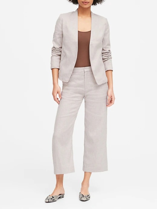 BR: Women's Linen-Cotton Blazer $29.60, Men's Italian Moleskin Short Coat $58.14, Melton Car Coat $70.03 & MORE + Slickdeals Cashback (PC Req'd) + Free S/H