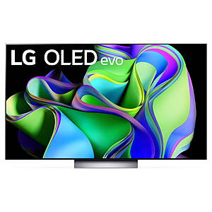 65" LG OLED65C3PUA C3 4K Smart OLED evo TV (2023 Model) $  1244 @ Walmart.com + Free Shipping
