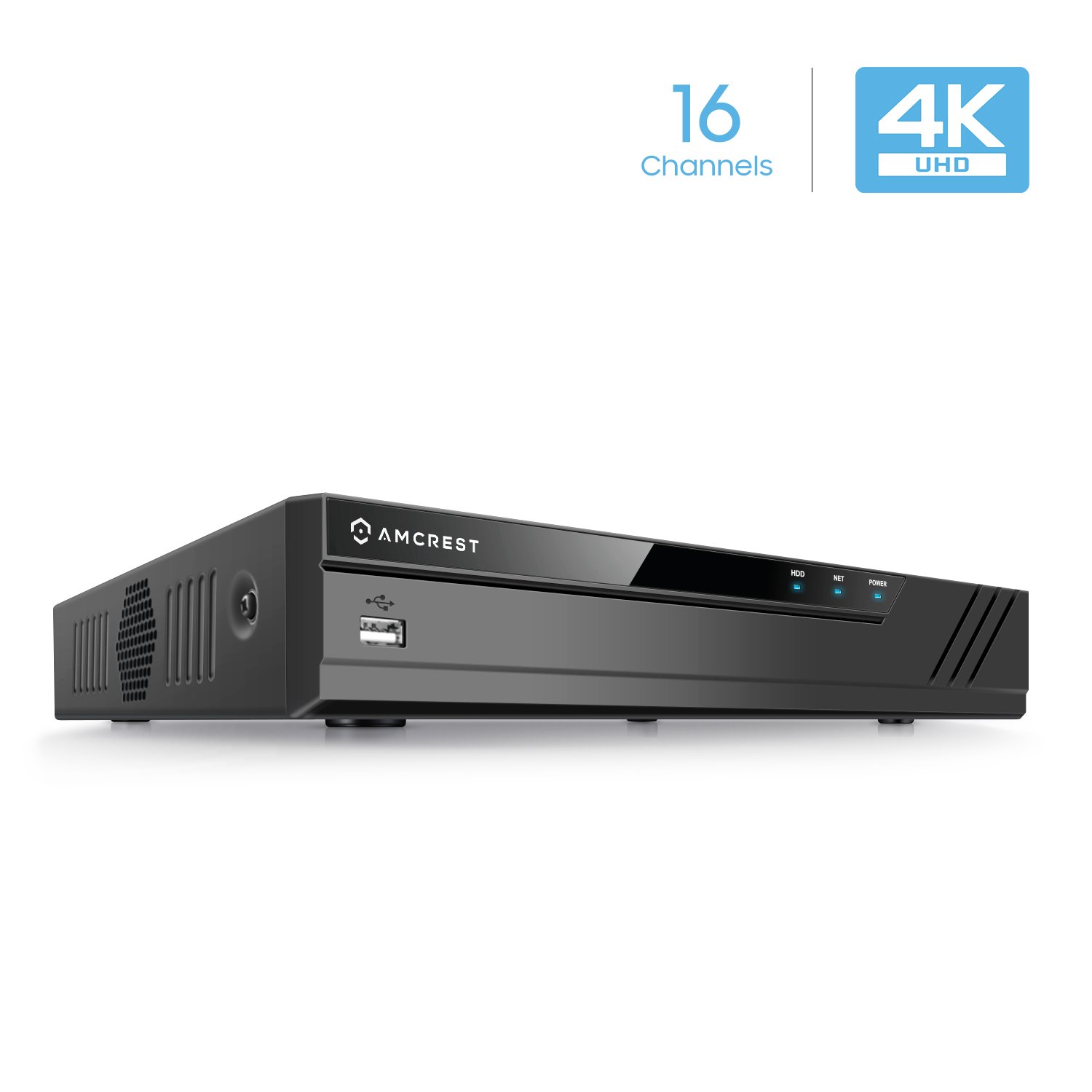 Amazon Prime Day Amcrest NV4116-HS NVR no PoE ports, w/o HDD ( upto 6TB HDD ) $119.98