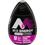 MiO Energy Acai Berry Storm Naturally Flavored Liquid Water Enhancer, 3.24 Fl Oz (Pack of 8) $17