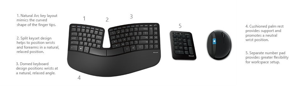 Microsoft Sculpt Ergonomic Wireless Keyboard & Mouse Combo - (lowest in recent) $64.99