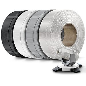 4 kg PETG Filament Bundle – Creality Multi-Color 1.75 mm,Good All-Around Material $38.99