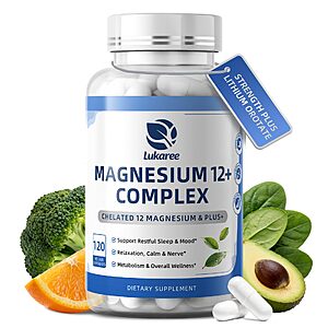 Lukaree Magnesium Glycinate Complex $9.43