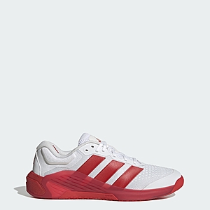 adidas Men's Dropset 4 Training Shoes (White / Red / Black) $47 + Free S&H
