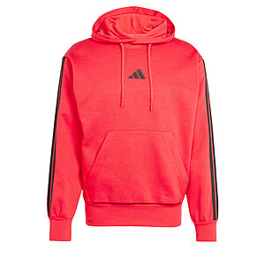 adidas Men's Essentials 3-Stripes Fleece Pullover Hoodie (Various) from $14.40 + Free S&H
