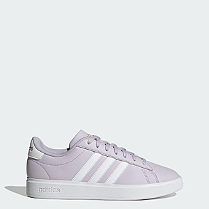 adidas Women's Grand Court Shoes (Purple) $23.40 + Free S&H