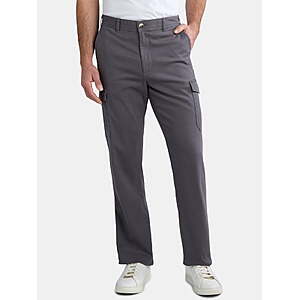 George Men's and Big Men’s Cargo Pants, Sizes 30-48 $12.00