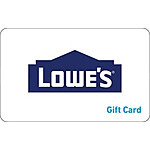 Sam's Club Members: $100 Lowes eGift Card (Email Delivery) $85