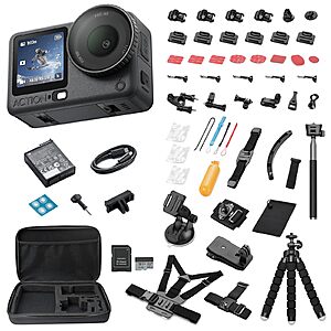 DJI Osmo Action 6 8K Waterproof Action Camera Bundle