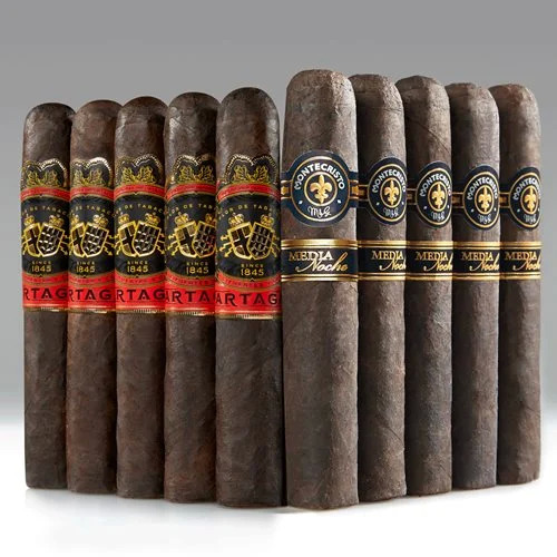 5x Partagas Black and 5x Montecristo Media Noche Cigars $49.99
