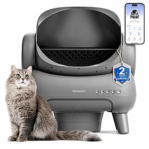 Neakasa M1 Plus Automatic Cat Litter Box with 2-Year Protection Plan $379