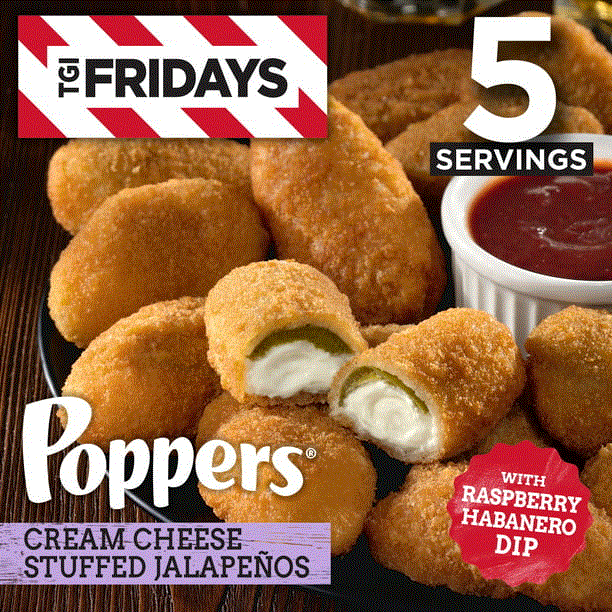 Walmart Instore TGI Fridays Poppers Cream Cheese Stuffed Jalapenos  Clearance Priced $3.88