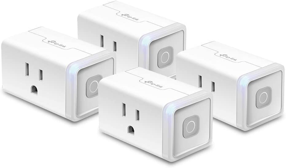 4-Pack TP-Link Kasa HS103P4 WiFi Smart Plugs