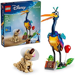 628-Piece LEGO Disney & Pixar: Up - Kevin & Dug (43290) $45.47 + Free Shipping