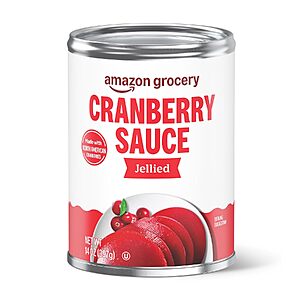 14-Oz Amazon Grocery Jellied Cranberry Sauce $1.10 w/ S&S + Free Shipping w/ Prime or on $35+