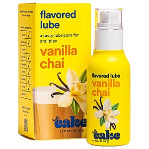 1.7-Oz Cake Flavored Water-Based Personal Lubricant (Vanilla Chai, Coconut Lime) $5.69 w/ S&S + Free Shipping w/ Prime or on $35+