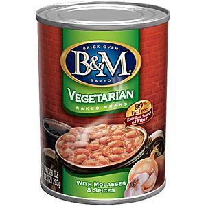28-Oz B&M Vegetarian Baked Beans $1.77 w/ S&S + Free Shipping w/ Prime or on $35+