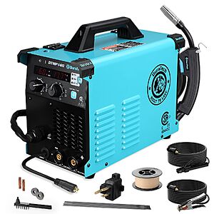[Prime] 4-in-1 DURATECH 140A MIG Welder (120V) $65.99 + Free Shipping
