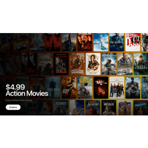AppleTV: $4.99 Action Bonanza - Die Hard 3, John Wick 3-4, Mission: Impossible 7, Sicario, Sisu, Star Trek, The Dark Knight Rises, Top Gun: Maverick, Transformers, etc.